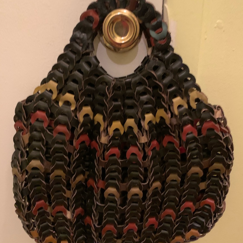 Authentic Woven Leather Bag
